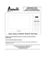 Avanti MO7212SST User Manual