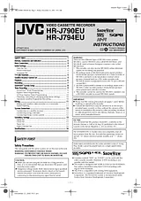 JVC HR-J790EU 사용자 설명서
