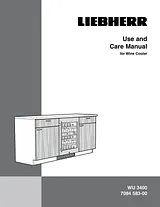 Liebherr WU3400 Use & Care Manual