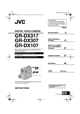 JVC GR-DX307 Manuel D’Utilisation
