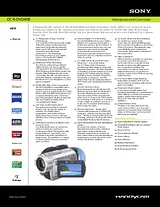 Sony DCR-DVD408 Guia De Especificaciones