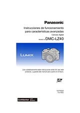 Panasonic DMCLZ40EG Operating Guide