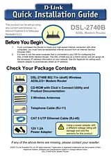 D-Link DSL-2740B Manuel D’Utilisation