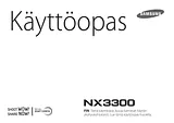 Samsung Järjestelmäkamera NX3300 & 16-50 mm objektiivi Manuale Utente