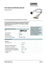 Phoenix Contact Round cable VIP-CAB-FLK14/FR/OE/0,14/6,0M 2900129 2900129 Data Sheet