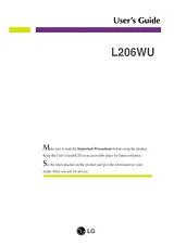 LG L206WU Owner's Manual