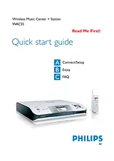 Philips Streamium Wireless Music Center&Station WACS5 Guide D’Installation Rapide