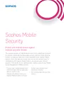 Sophos Mobile Security Enterprise, 5000+ U, 1 Y MSEM1BS Folheto