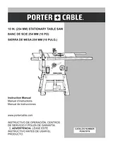 Porter-Cable PCB270TS Справочник Пользователя