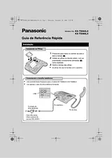Panasonic KXTS560LX Mode D’Emploi