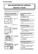 Furuno gp-150 Guía De Instalación Rápida