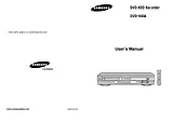 Samsung dvd-h40 ユーザーズマニュアル
