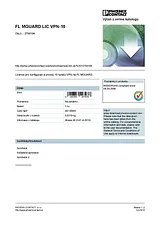Phoenix Contact License FL MGUARD LIC VPN-10 2700194 2700194 Data Sheet