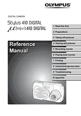 Olympus µ 
                    410 DIGITAL Manual De Referência