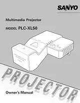 Sanyo PLC-XL50 User Manual