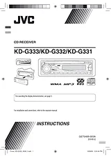 JVC KD-G332 Manuale Utente