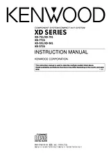 Kenwood XD-771S Manual De Usuario