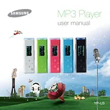 Samsung YP-U3JAW Manual De Usuario