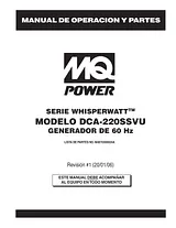 Multiquip DCA-220SSVU Manual De Usuario