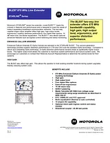 Motorola BLE87 ユーザーズマニュアル