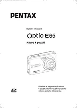 Pentax Optio E65 Mode D’Emploi