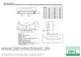 Bkl Electronic 10120588 Straight Pin Header, PCB Mount Grid pitch: 2.54 mm Number of pins: 2 x 10 10120588 Datenbogen