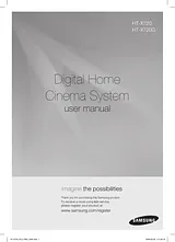 Samsung HT-X720G User Manual