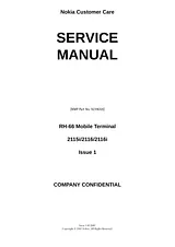 Nokia 2116 Manual Do Serviço