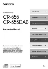 ONKYO CR-555 Manuale Utente