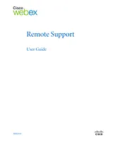 Cisco Cisco WebEx Support Center WBS29.8 User Guide
