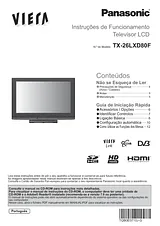 Panasonic TX26LXD80F Operating Guide
