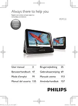 Philips PD9122/12 Справочник Пользователя