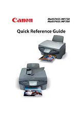 Canon MultiPASS MP730 Справочник Пользователя