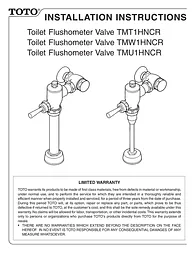 Toto Indoor Furnishings TMT1HNCR User Manual