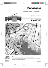 Panasonic RX-ED50 Справочник Пользователя
