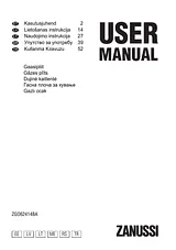 Zanussi ZGO62414BA User Manual