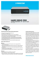 Freecom Hard Drive PRO 1000GB USB 2.0 & eSATA 29416 プリント