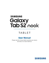 Samsung Galaxy Tab S2 NOOK 8.0 ユーザーズマニュアル