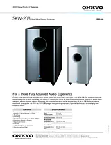 ONKYO SKW-208 SKW-208 B プリント