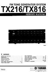 Yamaha TX816 User Manual