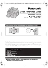Panasonic KX-FLB881 Guía De Operación