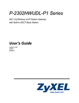 ZyXEL Communications P-2302HWUDL-P1 Series Manual Do Utilizador