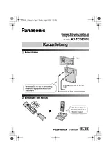Panasonic kx-tcd820sl 작동 가이드