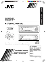 JVC KD-S10 Справочник Пользователя