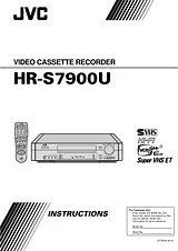 JVC HR-S7900U Manual Do Utilizador