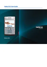 Nokia E61i ユーザーズマニュアル