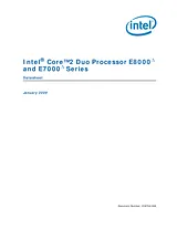 Intel 2 Quad Q8400S BX80580Q8400S 데이터 시트