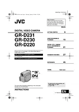 JVC GR-D230 User Manual