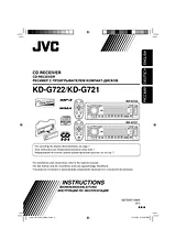 JVC KD-G721 Справочник Пользователя