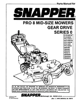 Snapper PMA520 Справочник Пользователя